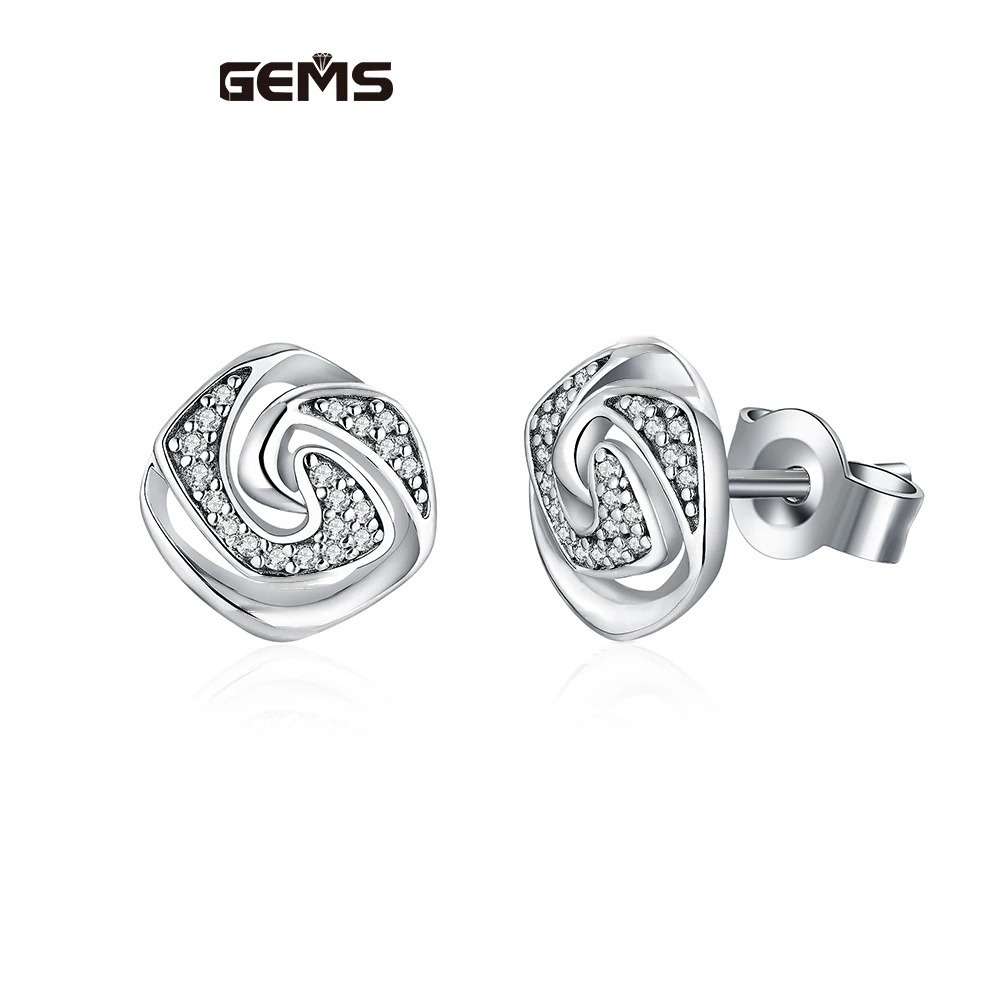 Iced Out Vintage Earrings · 3 Finishes · 925 Silver · VVS Moissanite