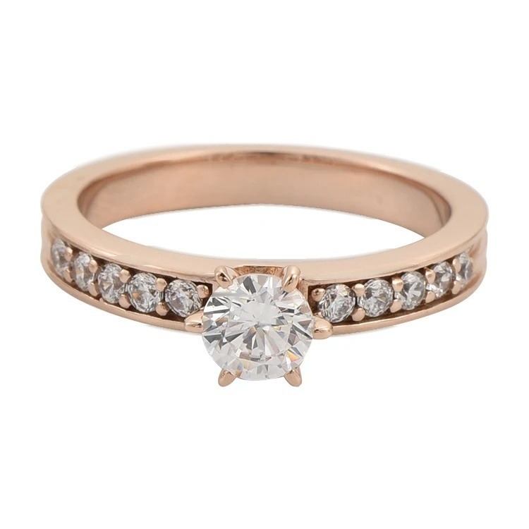 Iced Out Stackable Ring · 3 Finishes · 925 Silver · Lab Diamond