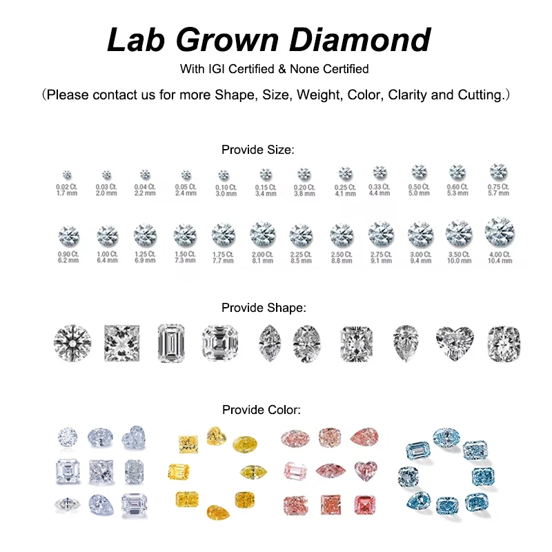 Lab Diamond Stud Earrings · 10K Gold · 0.2ct/pair · Lab Diamond