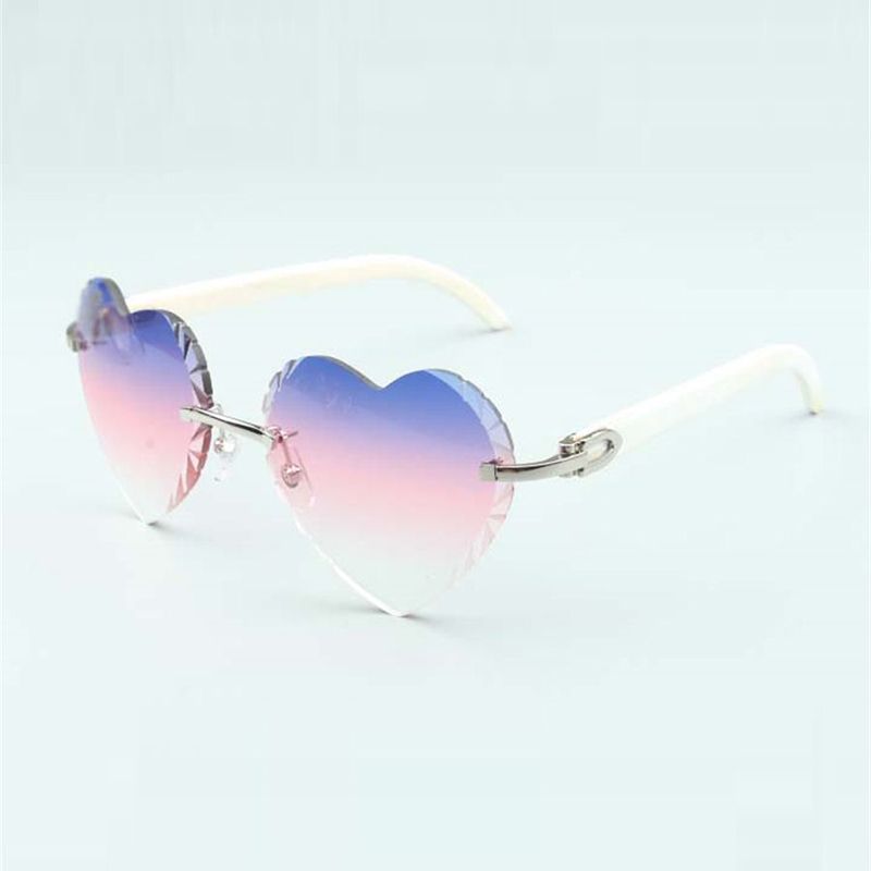 Direct sales high-quality new heart shaped cutting lens sunglasses 8300687