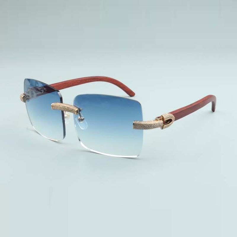Bouquet Diamond Sunglasses 3524015 with Natural white buffs glasses and cut
