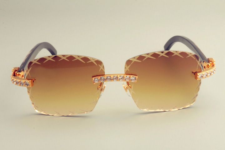 large square sunglasses full diamond glasses 3524012 luxury borderless natural