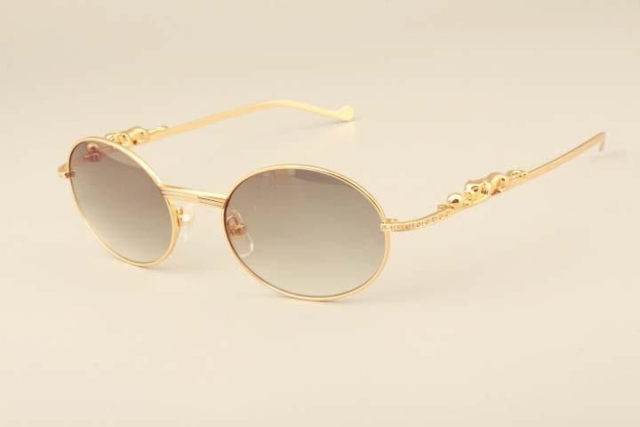 top quality T3524017 trimming cutting lenses XL diamonds sunglasses, natural