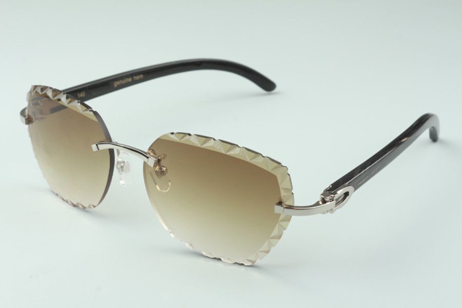 Designer bouquet diamond glasses Frames 3524012 with natural black textured