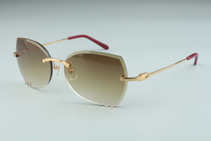 Style high-end designers sunglasses 3524022 high quality cutting lens natural