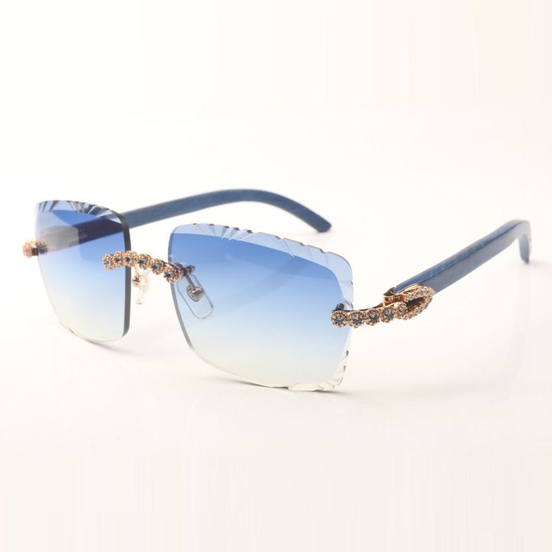 Brand New White Bouquet Diamond Design Cut Clear Lens Spectacle Frame buffs