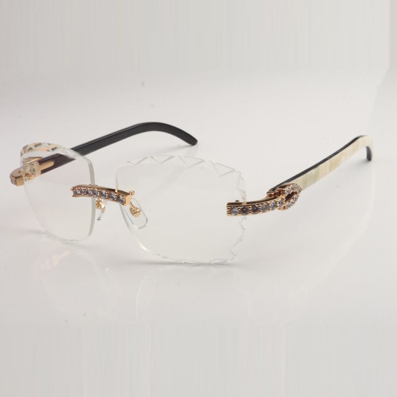 Designer bouquet diamond buffs glasses Frames 3524012 with natural black