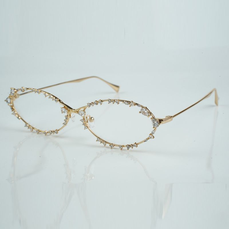 Direct selling cutting photochromic lens 8300817 endless diamonds sunglasses,