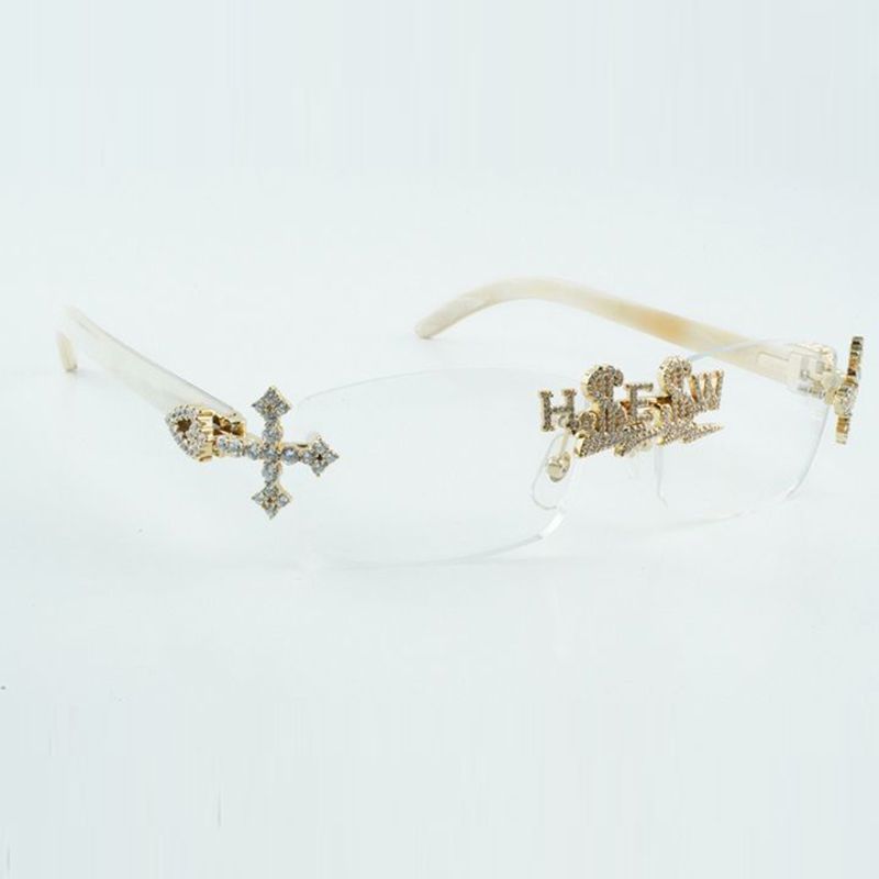 top quality A3524017-10 trimming cutting lenses sunglasses, natural white