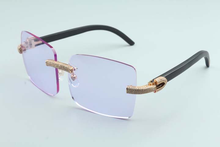 factory direct sale large frame square sunglasses full diamond glasses