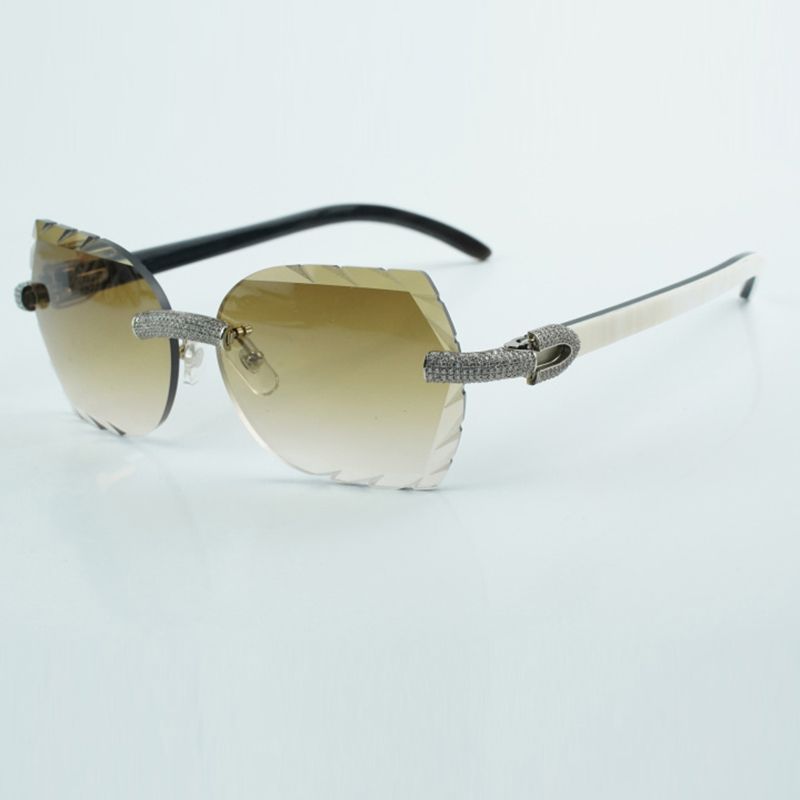 New factory direct sales mini full inlaid cut lenses with micro-praved diamond