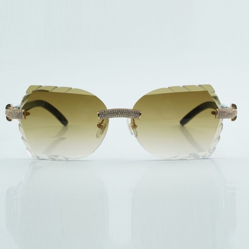 New factory direct sales mini full inlaid cut lenses with micro-praved diamond